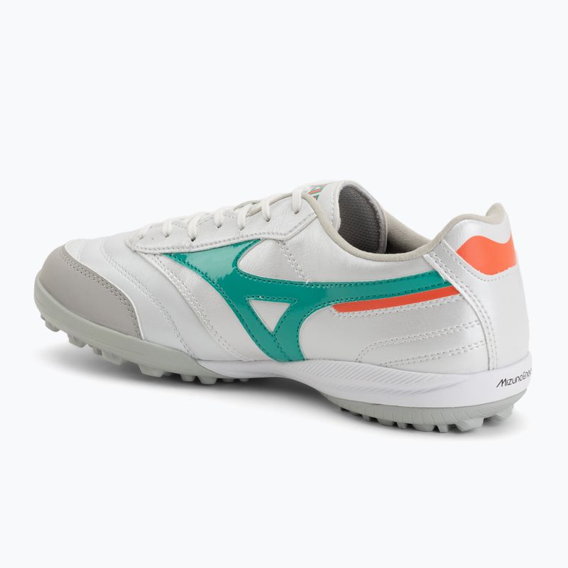 Buty piłkarskie Mizuno Morelia Sala Pro TF white/arcadia/lava orange 3