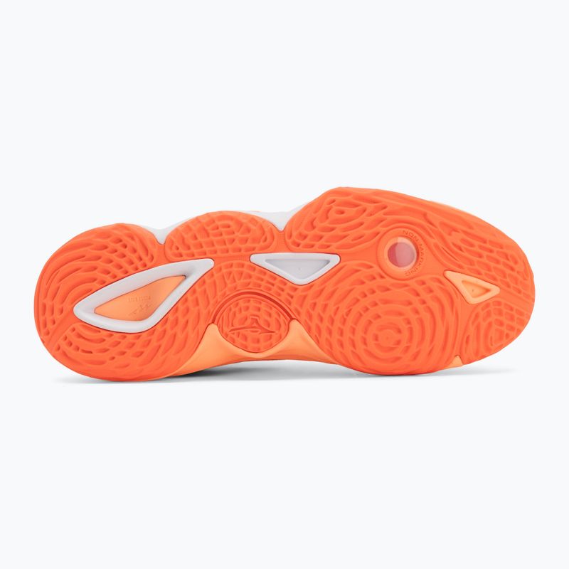 Buty do siatkówki Mizuno Wave Momentum Elite flamingo coral/lava orange/white 4