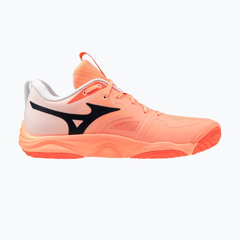 Buty do siatkówki Mizuno Wave Momentum Elite flamingo coral/lava orange/white 2