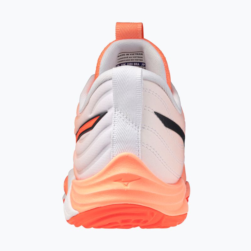Buty do siatkówki Mizuno Wave Momentum Elite flamingo coral/lava orange/white 3