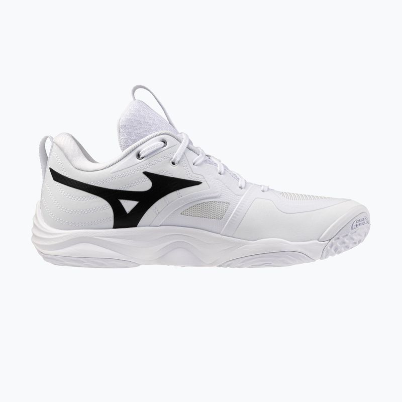 Buty do siatkówki Mizuno Wave Momentum Elite white/metallic gray/black 2