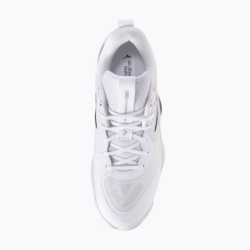 Buty do siatkówki Mizuno Wave Momentum Elite white/metallic gray/black 5