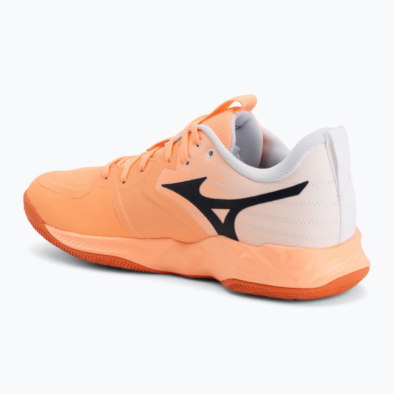 Buty do siatkówki Mizuno Wave Momentum Pro flamingo coral/carbon/white 3