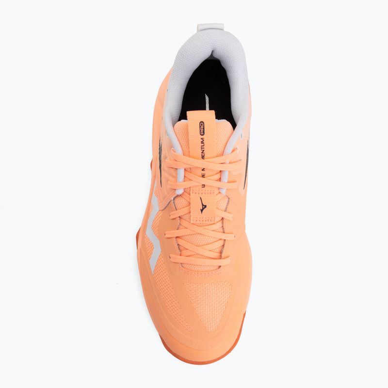 Buty do siatkówki Mizuno Wave Momentum Pro flamingo coral/carbon/white 4