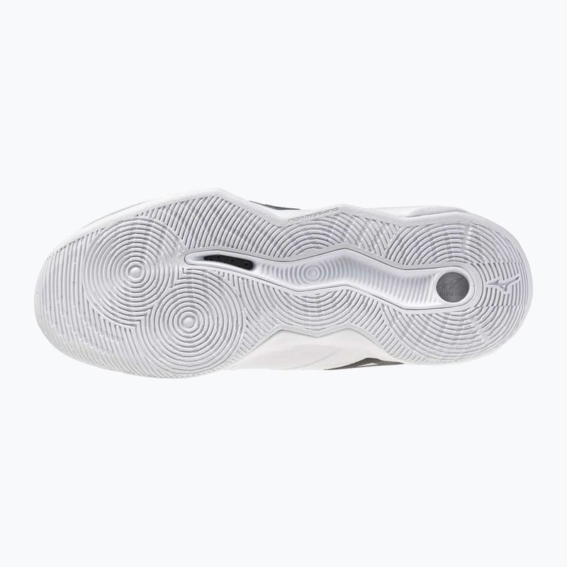 Buty do siatkówki Mizuno Wave Momentum Pro Mid white/metallic gray/black 2