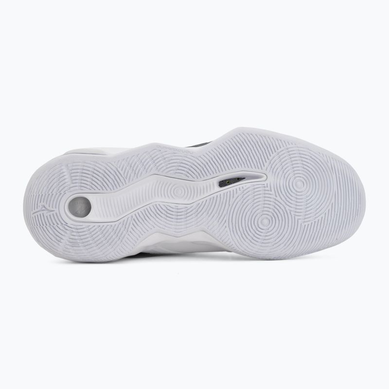 Buty do siatkówki Mizuno Wave Momentum Pro Mid white/metallic gray/black 4