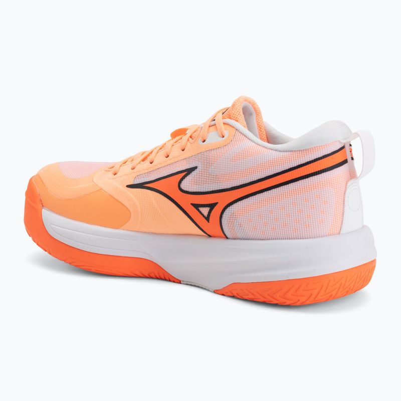 Buty do siatkówki Mizuno Neo Jump flamingo coral/lava orange/white 3