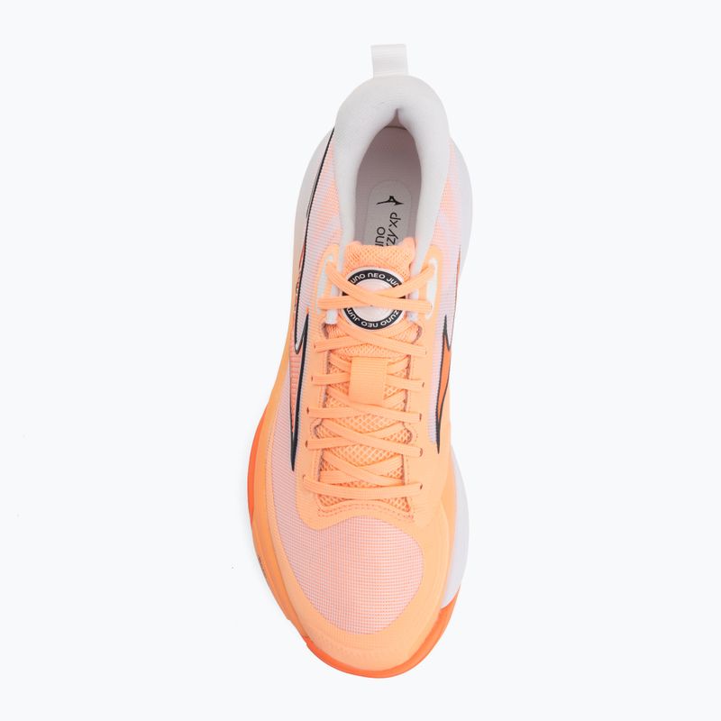 Buty do siatkówki Mizuno Neo Jump flamingo coral/lava orange/white 5