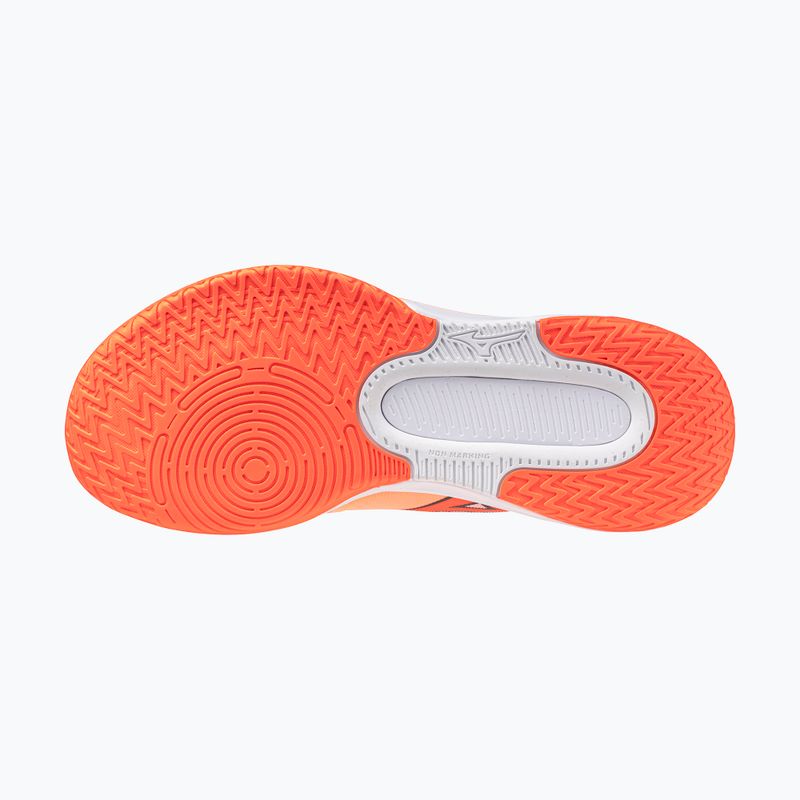 Buty do siatkówki Mizuno Neo Jump flamingo coral/lava orange/white 4