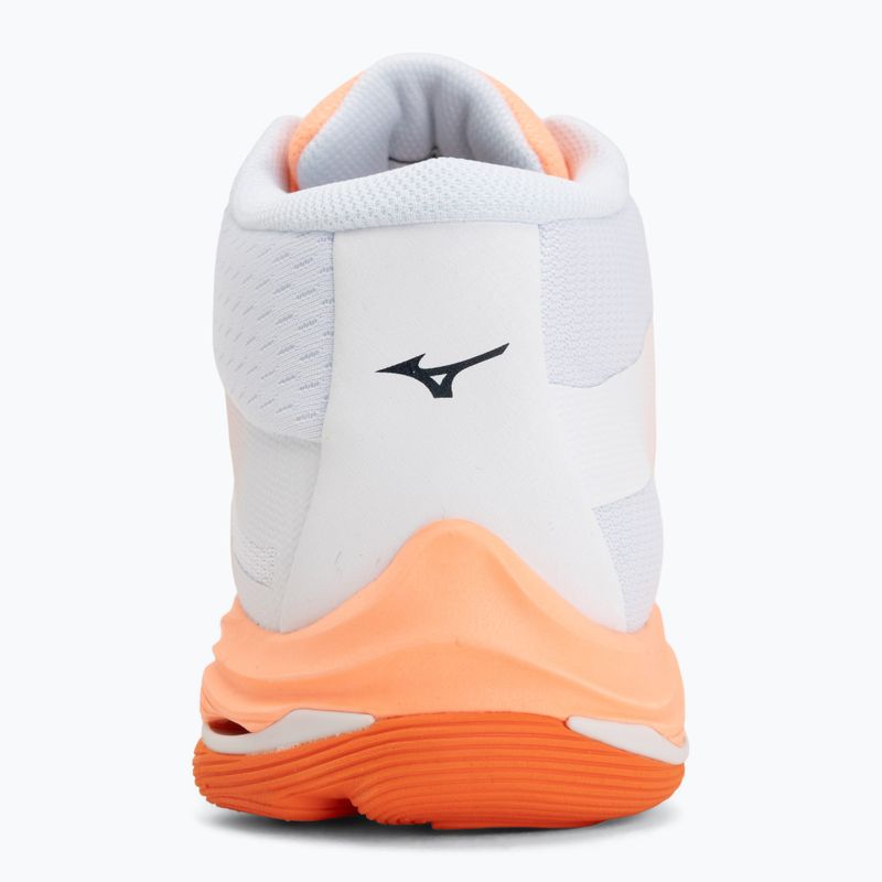 Buty do siatkówki Mizuno Wave Lightning Pro Mid flamingo coral/carbon/white 6