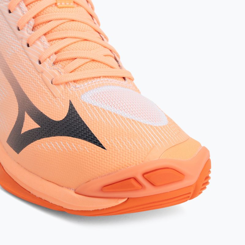 Buty do siatkówki Mizuno Wave Lightning Pro Mid flamingo coral/carbon/white 7