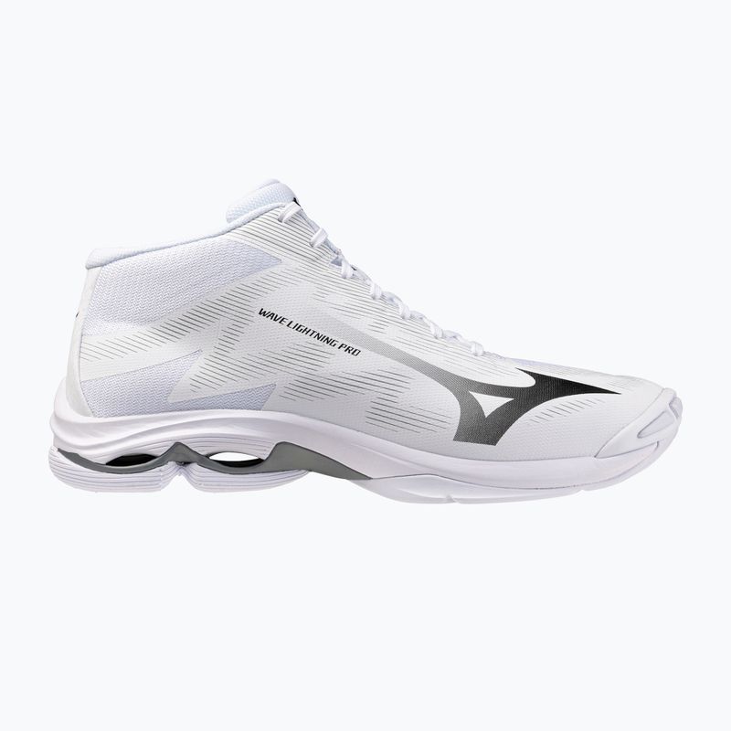 Buty do siatkówki Mizuno Wave Lightning Pro Mid white/black/ultimate gray 2