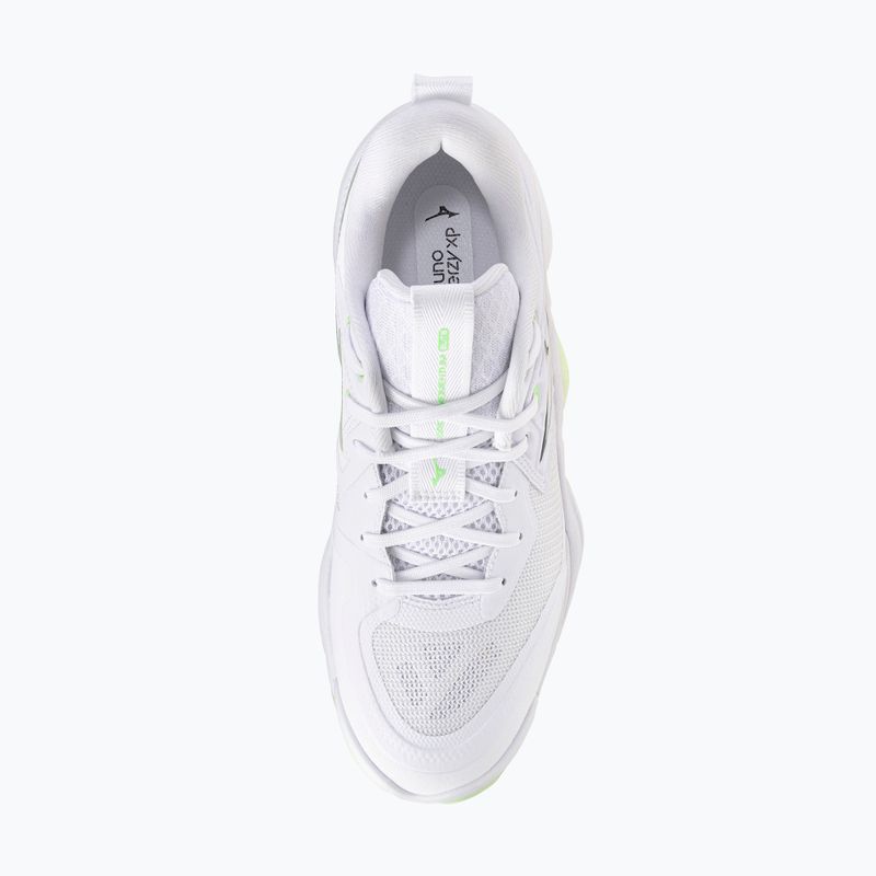 Buty do siatkówki damskie Mizuno Wave Momentum Elite white/balsam green/ambrosia 5