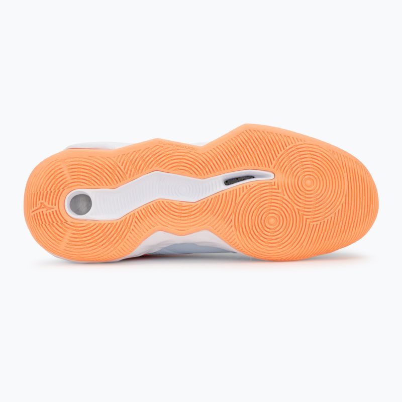 Buty do siatkówki damskie Mizuno Wave Momentum Pro blue finch/lava orange/flamingo coral 4