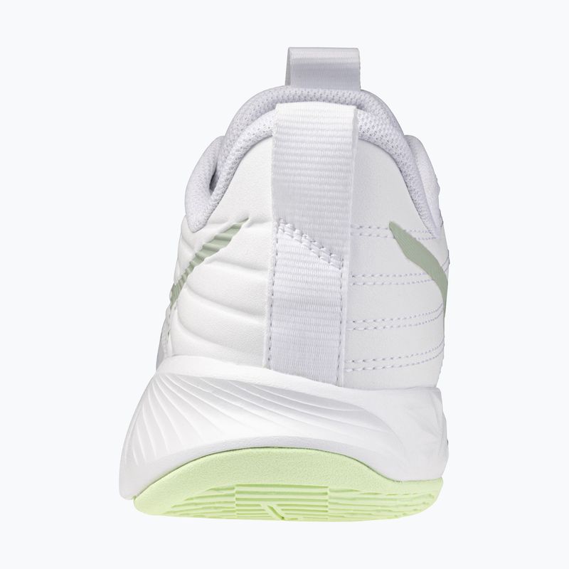 Buty do siatkówki damskie Mizuno Wave Momentum Pro white/aqua gray/ambrosia 3