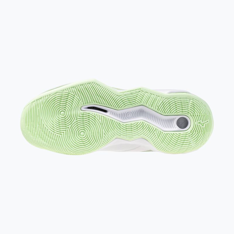 Buty do siatkówki damskie Mizuno Wave Momentum Pro white/aqua gray/ambrosia 4