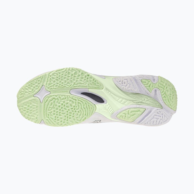 Buty do siatkówki damskie Mizuno Wave Lightning Elite white/balsam green/ambrosia 4