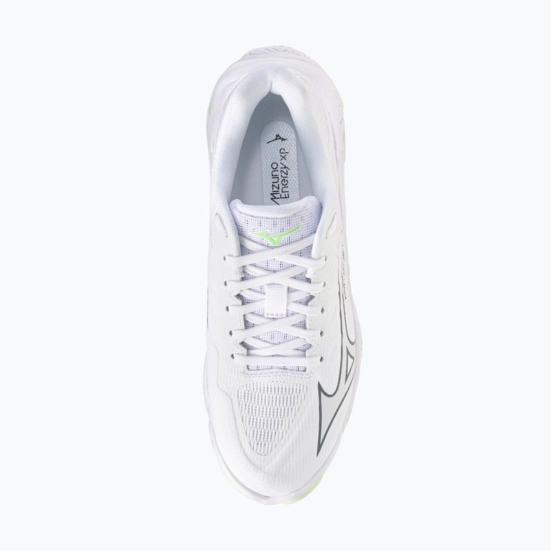 Buty do siatkówki damskie Mizuno Wave Lightning Elite white/balsam green/ambrosia 5