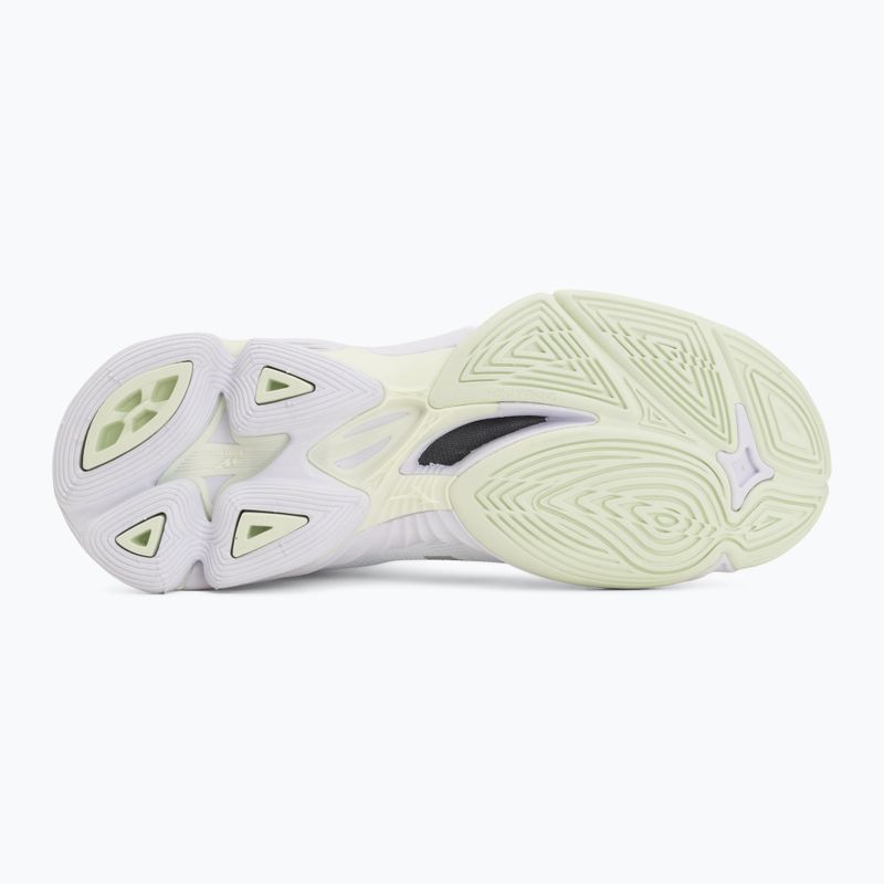 Buty do siatkówki damskie Mizuno Wave Lightning Pro Mid white/aqua gray/ambrosia 4
