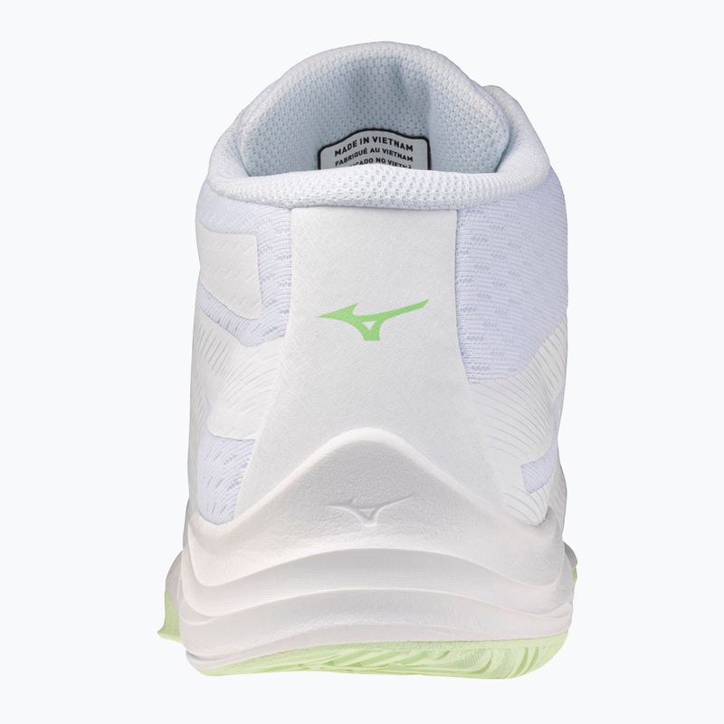 Buty do siatkówki damskie Mizuno Lightning Select Mid white/aqua gray/ambrosia 3