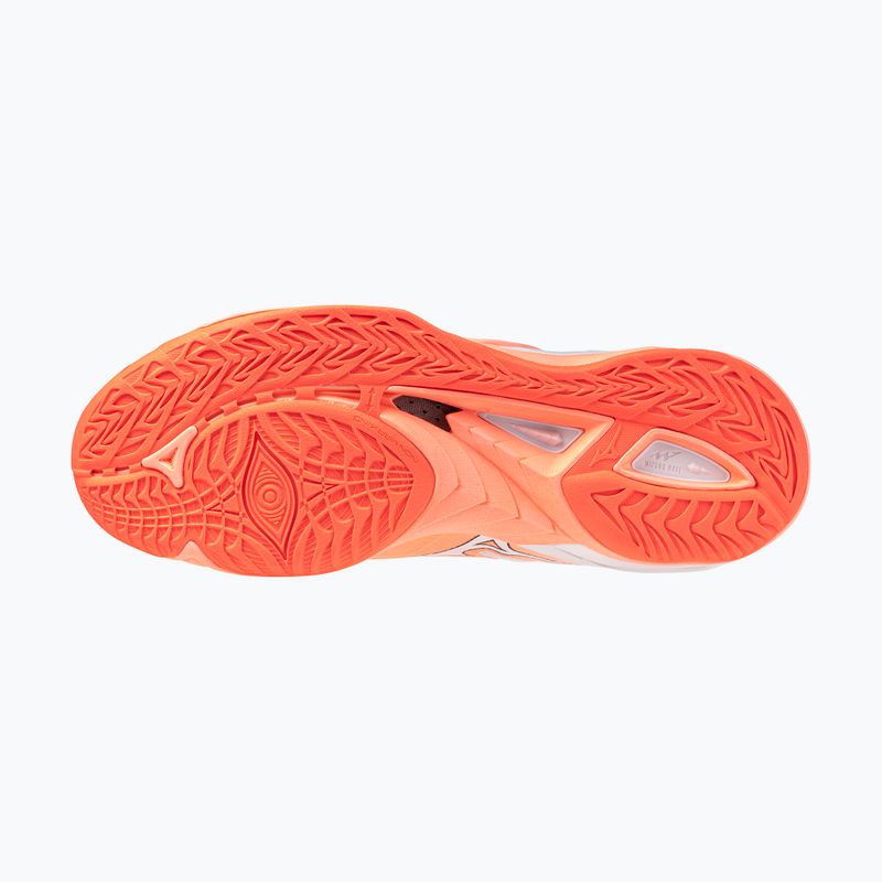 Buty do piłki ręcznej Mizuno Wave Mirage 5 flamingo coral/white 4