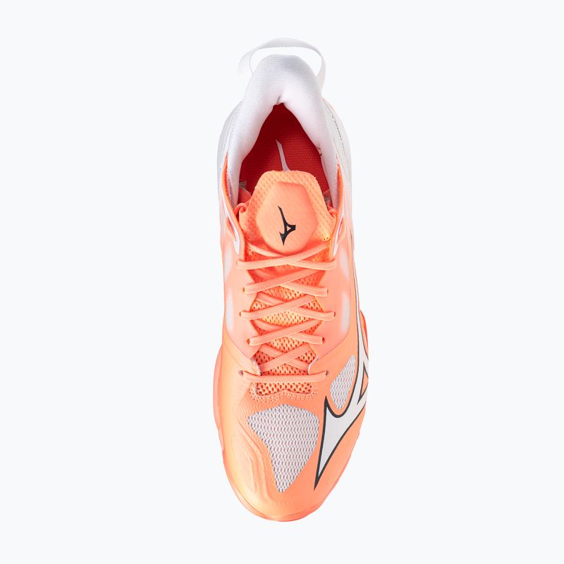 Buty do piłki ręcznej Mizuno Wave Mirage 5 flamingo coral/white 5