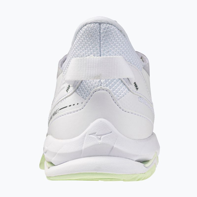 Buty do piłki ręcznej damskie Mizuno Wave Mirage 5 white/balsam green 3