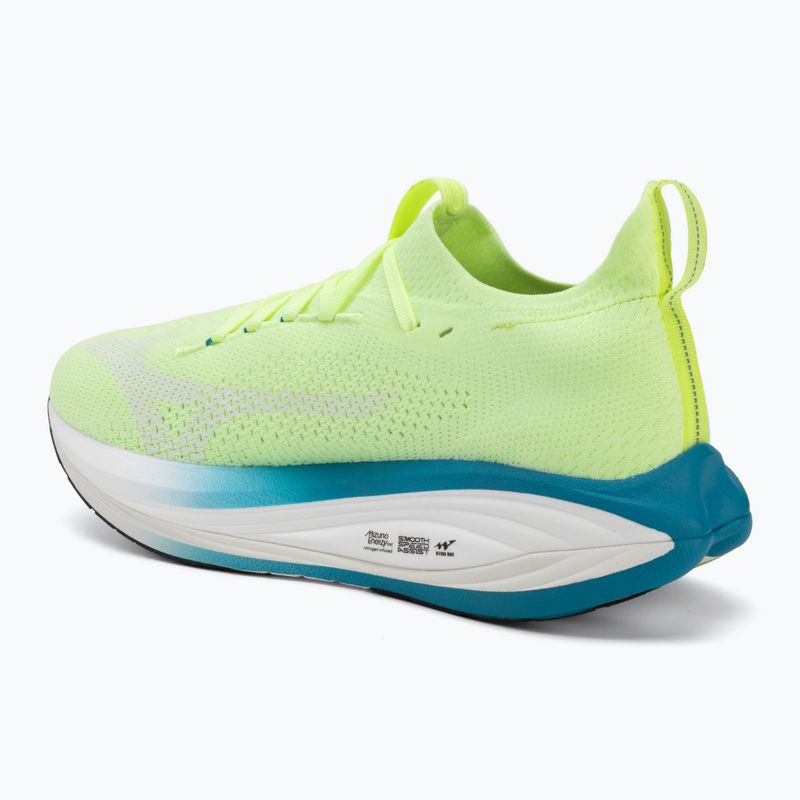 Buty do biegania męskie Mizuno Neo Vista 3 lime pulp/white/blue jewel 3
