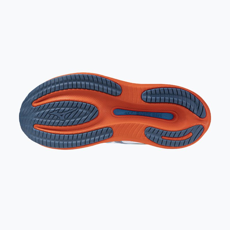 Buty do biegania męskie Mizuno Wave Rider 30 white/blue jewel/orange 4