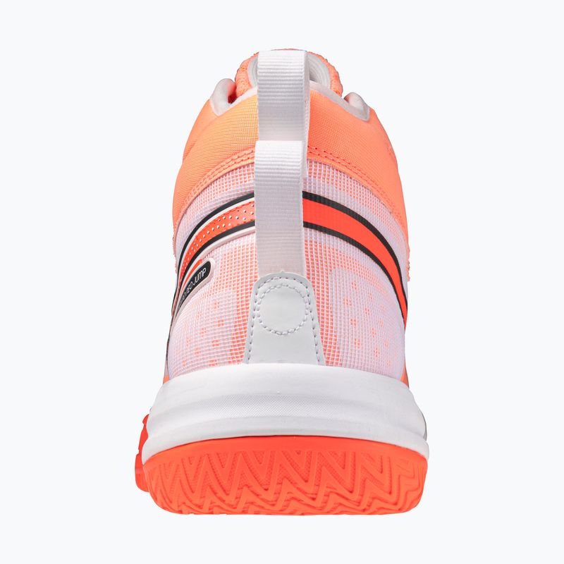 Buty do siatkówki Mizuno Neo Jump Mid flamingo coral/lava orange/white 3