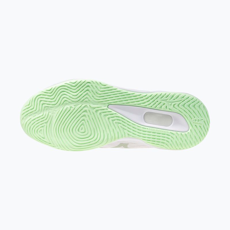Buty do siatkówki damskie Mizuno Wave Luminous Elite white/aqua gray/ambrosia 4