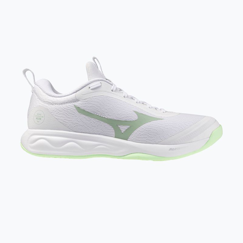 Buty do siatkówki damskie Mizuno Wave Luminous Pro white/aqua gray/ambrosia