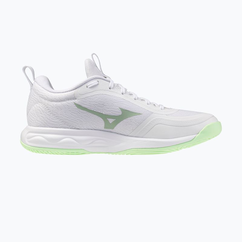 Buty do siatkówki damskie Mizuno Wave Luminous Pro white/aqua gray/ambrosia 2