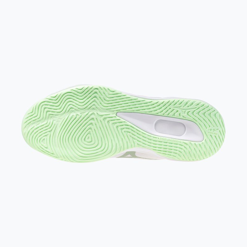 Buty do siatkówki damskie Mizuno Wave Luminous Pro white/aqua gray/ambrosia 4