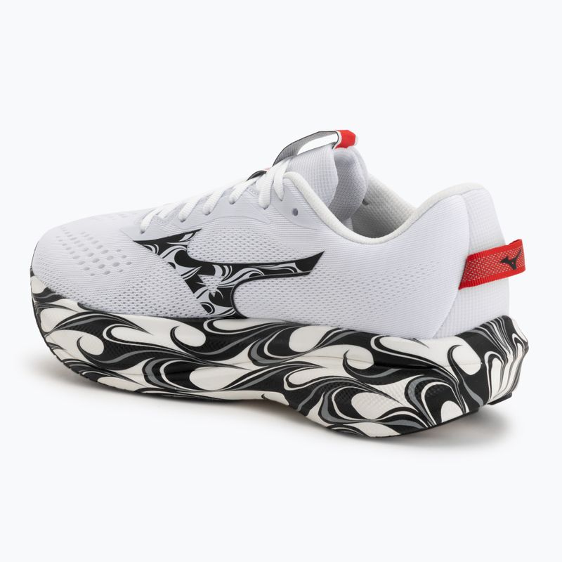 Buty do biegania męskie Mizuno Wave Rider 30 Disclosure white/black/high risk red 3