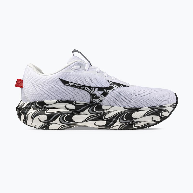 Buty do biegania męskie Mizuno Wave Rider 30 Disclosure white/black/high risk red 2