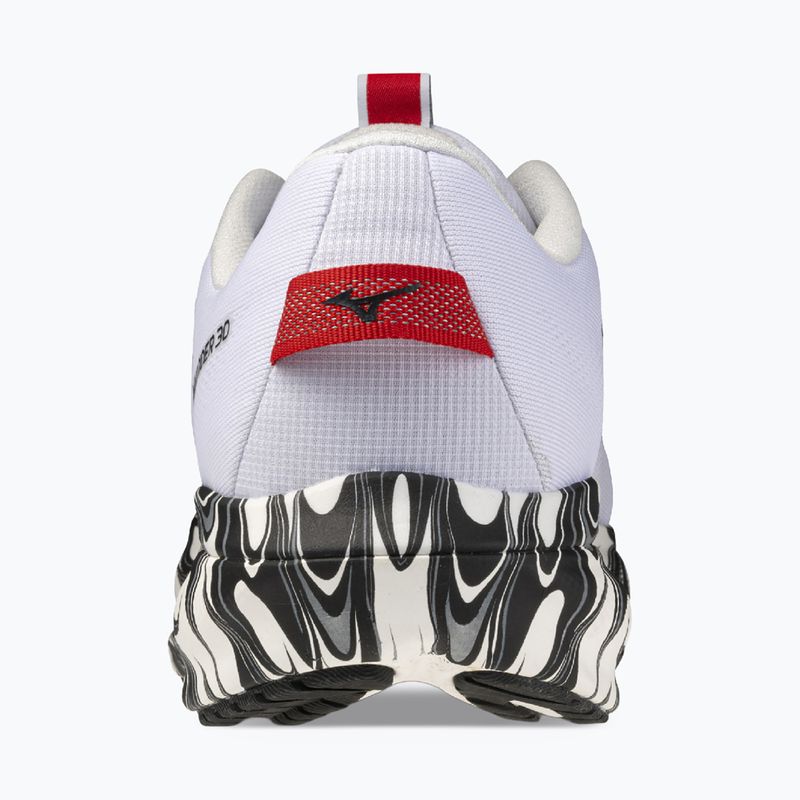 Buty do biegania męskie Mizuno Wave Rider 30 Disclosure white/black/high risk red 3