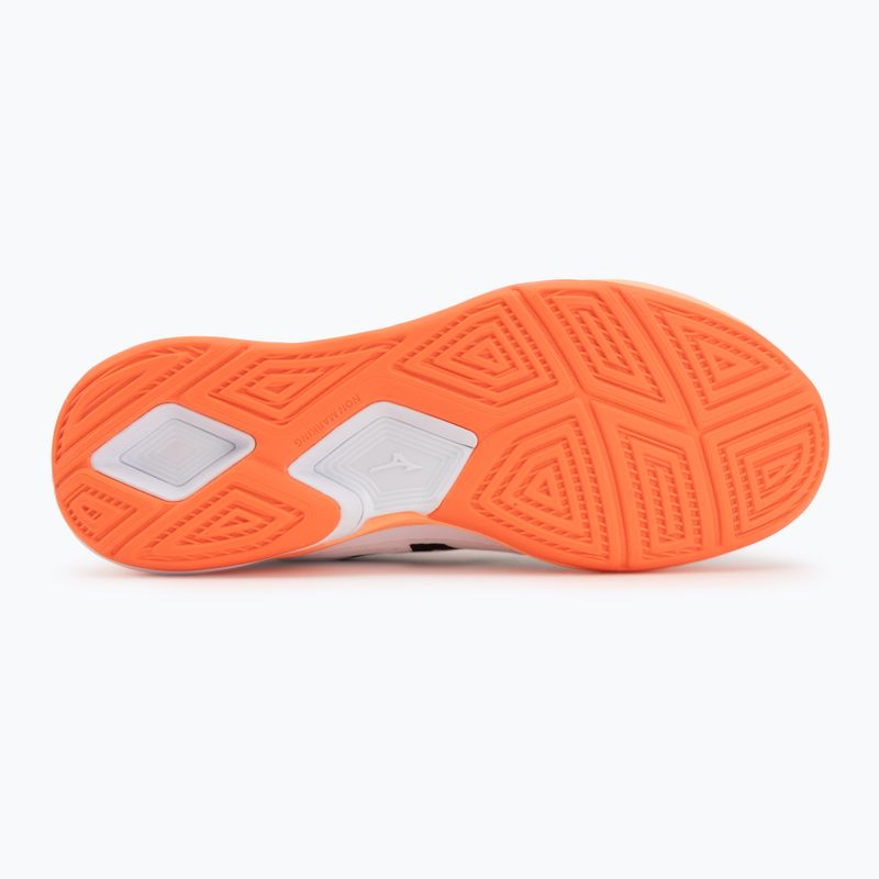 Buty do piłki ręcznej Mizuno Wave Stealth Elite white/lava orange 4