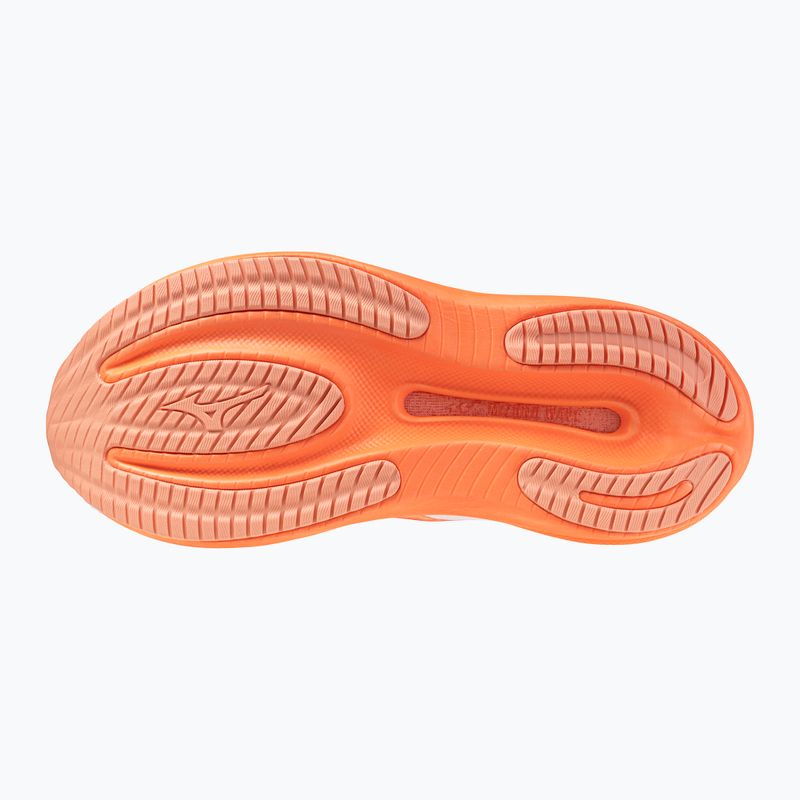 Buty do biegania damskie Mizuno Wave Rider 30 white/flamingo coral/lime pulp 6