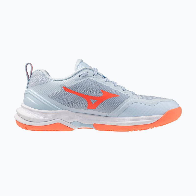 Buty do piłki ręcznej damskie Mizuno Wave Stealth Elite blue finch/white 2