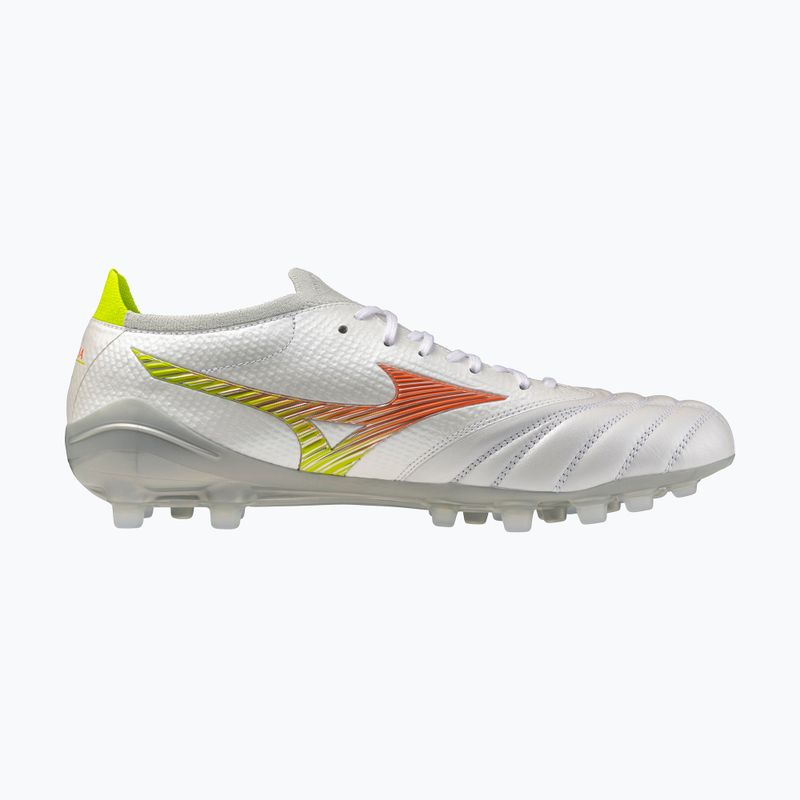 Buty piłkarskie Mizuno Morelia Neo V β Japan AG white/lava orange/evening primrose 2