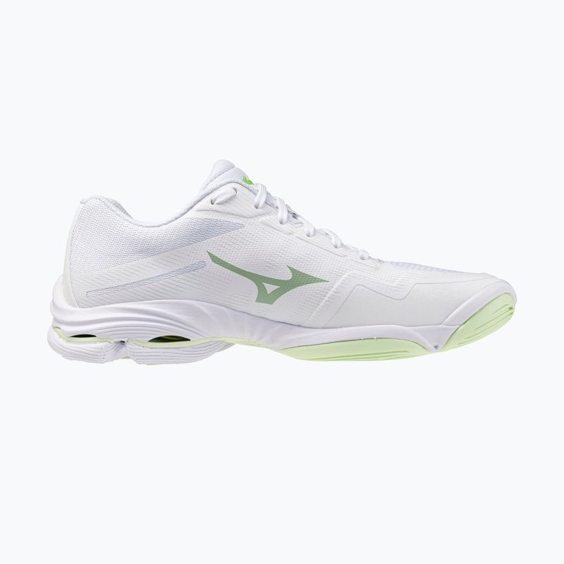 Buty do siatkówki damskie Mizuno Wave Lightning Pro white/aqua gray/ambrosia 2
