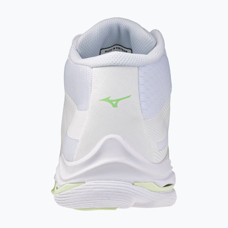 Buty do siatkówki damskie Mizuno Wave Lightning Pro Mid white/aqua gray/ambrosia 3