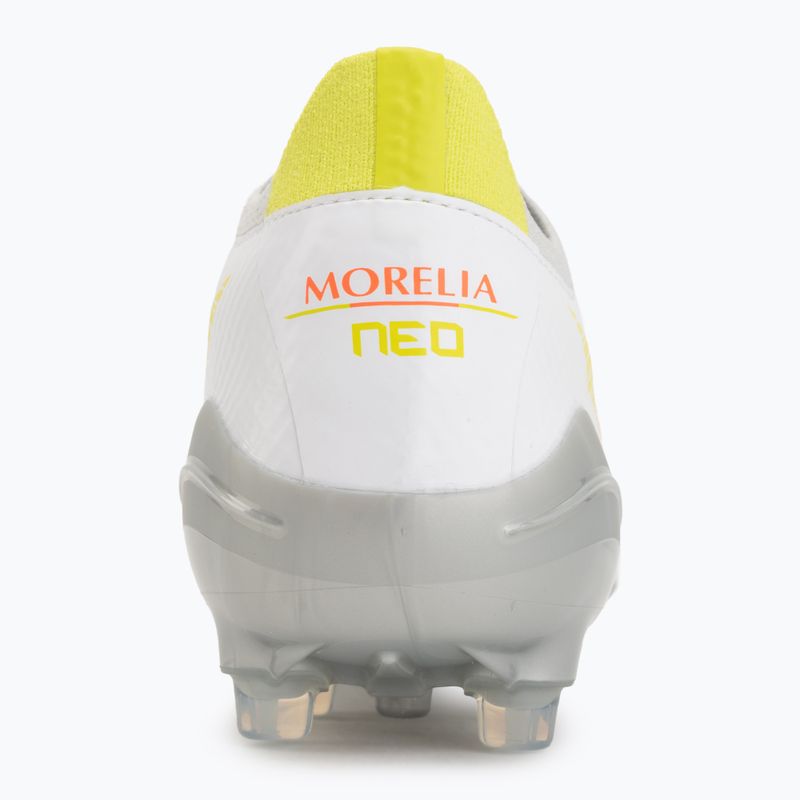 Buty piłkarskie Mizuno Morelia Neo V β Pro AG white/lava orange/evening primrose 6