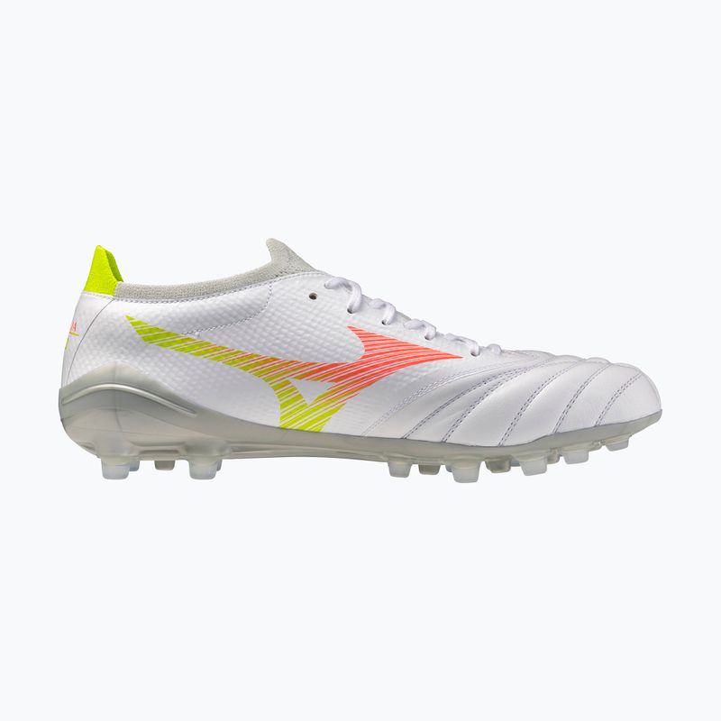Buty piłkarskie Mizuno Morelia Neo V β Pro AG white/lava orange/evening primrose 2