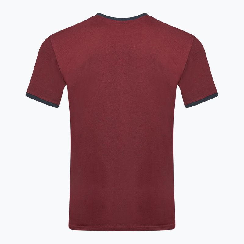 Koszulka męska Ellesse Ferdorini burgundy 2