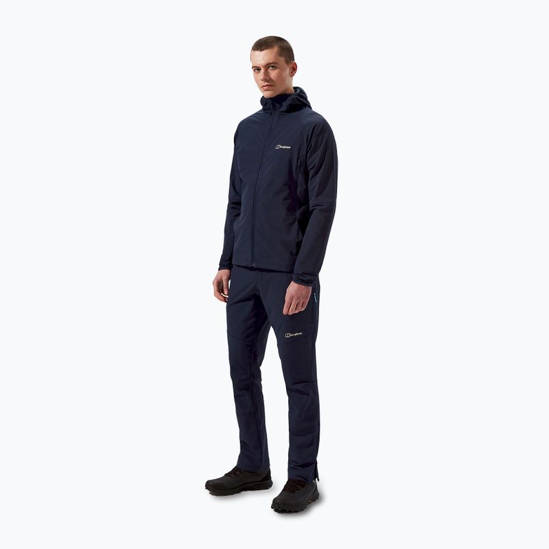 Kurtka softshell męska Berghaus Skelbo dark blue 2