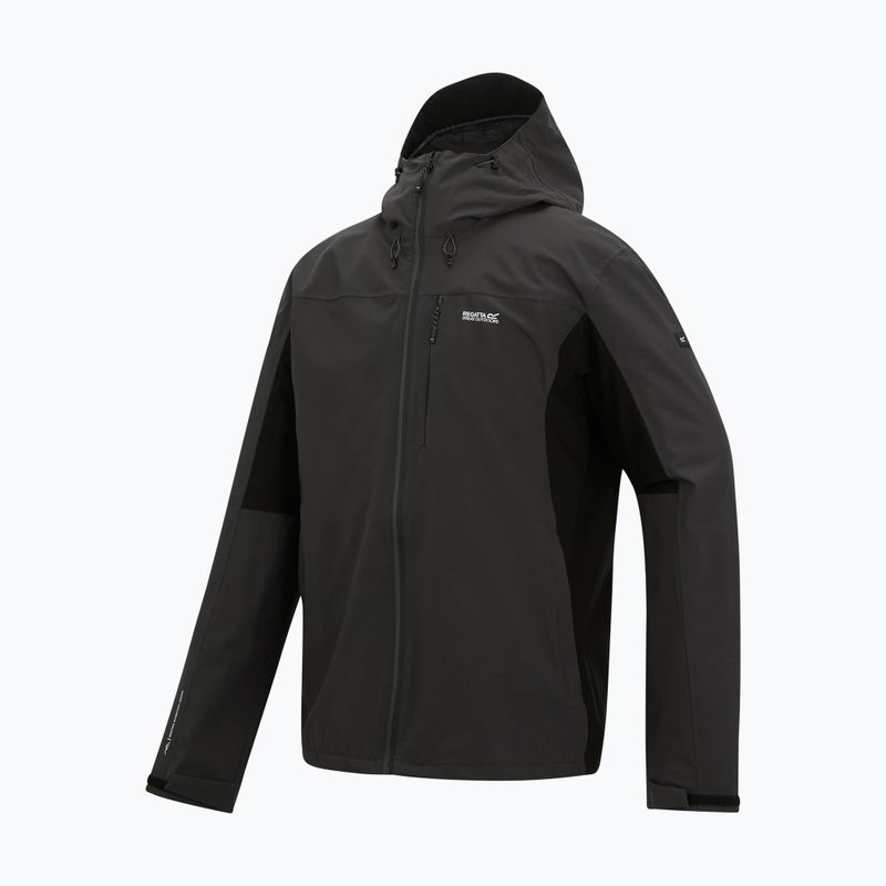 Kurtka softshell męska REGATTA Birchdale II ash/black 12