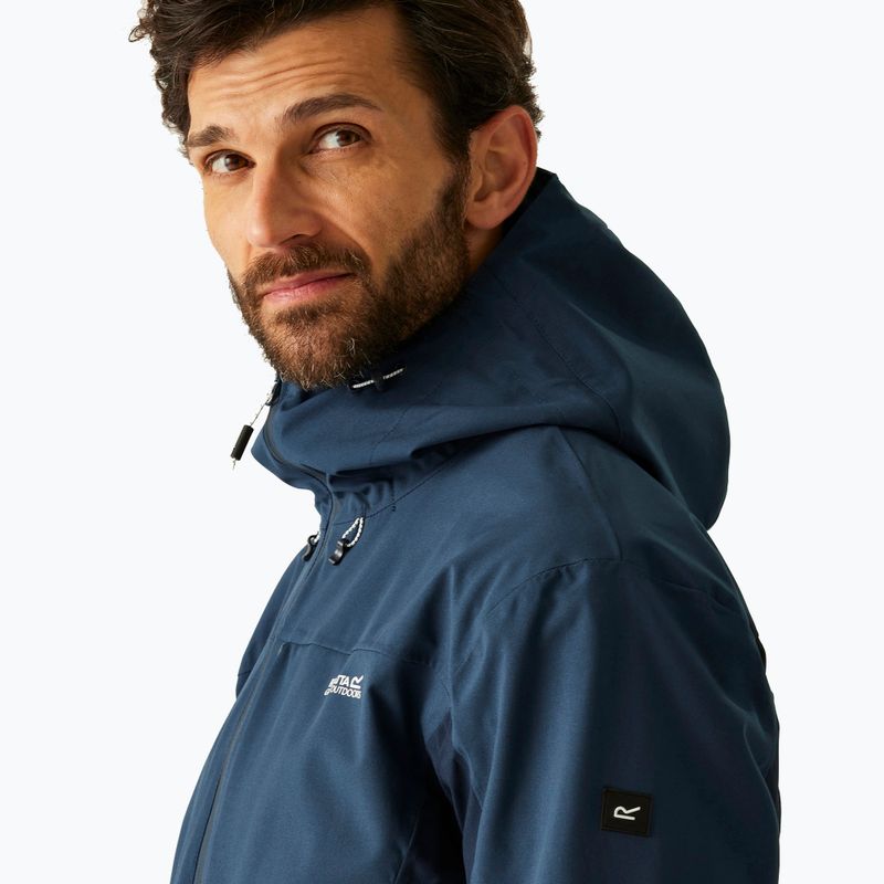 Kurtka softshell męska REGATTA Birchdale II moonlight denim/navy 5