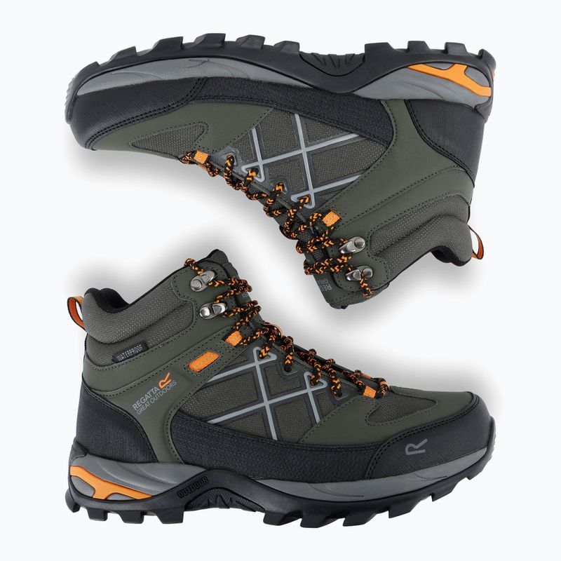 Buty trekkingowe męskie REGATTA Samaris III dark khaki/fox 5